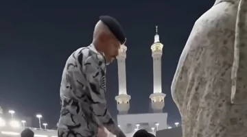 رجل الأمن بالحرم المكي والمعتمر في مواجهة علنية تثير جدل واسع على مواقع التواصل بمصر